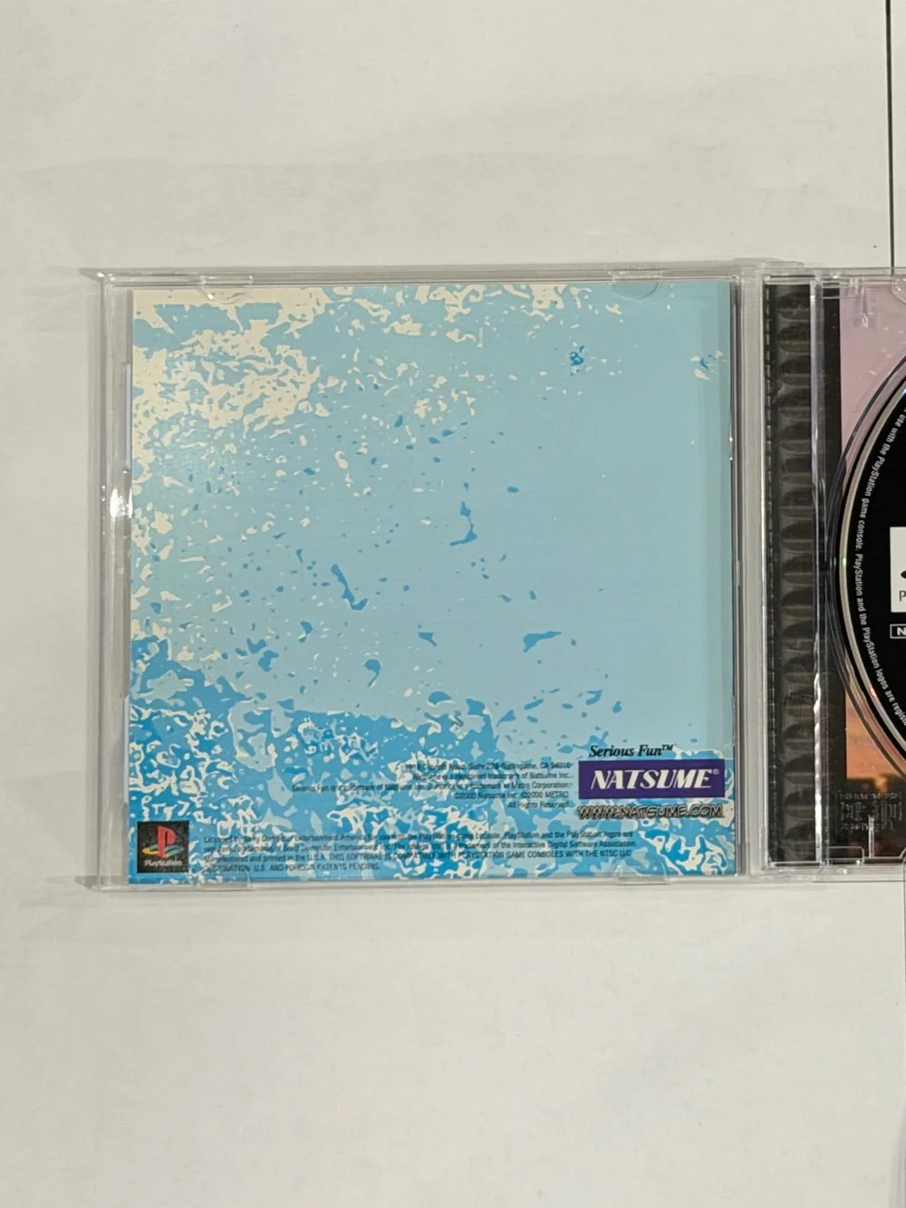 Burstrick Wake Boarding PS1 PlayStation Complete CIB Tested